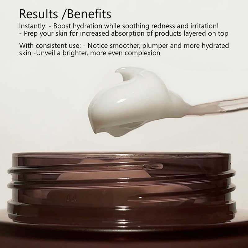 private label black rice face cream